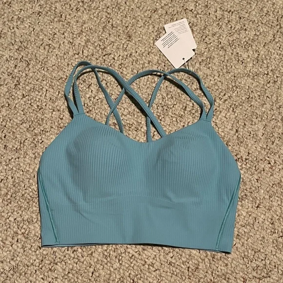 NWT Lululemon Like A Cloud Longline Bra B/C *Ribbed - Picture 1 of 5